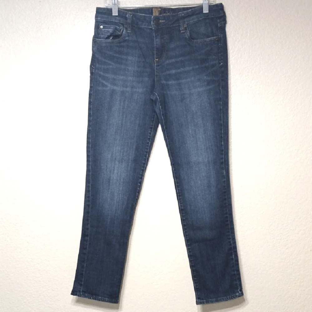 BO-25--Kut from the Kloth Dark Blue Straight Leg Jeans